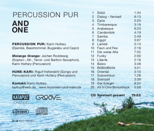 CD Percussion pur AND ONE